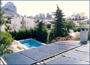 CALENTAMIENTO DE PISCINA CON ENERGÍA SOLAR